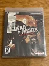 Brand New Sealed Sony PS3 “DEAD TO RIGHTS: RETRIBUTION” Game!  - $49.95