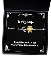 Beautiful Wife, Keep Calm and Let The Chiropractor Wife Handle It, Cheap Holiday - £38.54 GBP