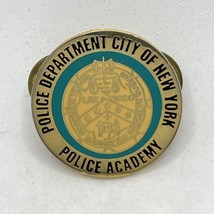 NYPD New York City Police Academy Law Enforcement Enamel Lapel Hat Pin - £11.76 GBP