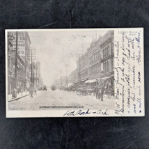 Antique 1905 Udb Post Card Main Street, Little Rock, Ar Arkansas - Posted - £9.92 GBP