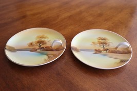 READ* Vintage Noritake China Tree In The Meadow Lemon Plate Dish Handle ... - $280.62 MXN