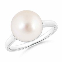 ANGARA 10mm South Sea Pearl Ring in Sterling Silver for Women, Girls - £227.98 GBP+
