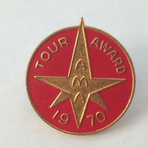 Vintage AMA American Motorcycle Association 1970 Tour Award Member Pin - £6.38 GBP
