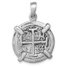 Sterling Silver Medium Medieval Coin Pendant - $55.84