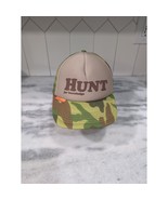 Hunt For Knowledge Camo Trucker Hat, Truth Anti Smoking Campaign Cap, He... - $99.00