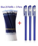 30PCS Gel Pen Set 0.5mm Ballpoint pen Black Blue Red ink Color Kawaii pe... - £4.47 GBP