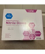 MedPride Powder-Free Nitrile Exam Gloves, Large 10 PACKS OF 100 - $77.07 CAD