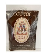 Vintage &quot;Old Friends&quot; Paragon Country Collection Counted Cross Stitch Ki... - £13.08 GBP