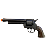 Gonher Cowboy Revolver Cavalry 12 Shot Cap Gun Faux Wood Grip Made in Spain - $29.69