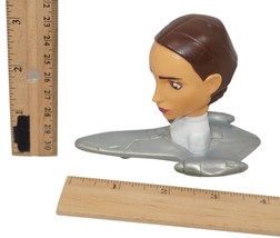 Star Wars Clone Wars McD&#39;s - Padme 3&quot; Happy Meal Toy #5 Bobble Head Figure 2008 - £3.14 GBP