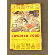 Vintage Swedish Cookbook 200 Recipes Smorgasbord Dishes &amp; Everyday Menus - $230.00 MXN