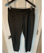 Seven7 gray stretchy pants comfy size 6 - $34.65
