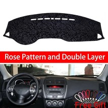 Rose Pattern For  ASX 2013 2014-2019  Dashd Cover Car Stickers Car Decoration Ca - £98.81 GBP