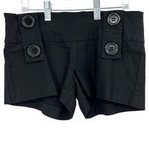 Wet Seal shorts Women&#39;s Size Small Black daisy dukes  - £6.26 GBP
