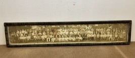 Vintage Photo 1928 Hershey Machine &amp; Foundry Co Outing Antique Tiger Wood Framed - $59.99