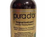 PURA D&#39;OR Original Gold Label Anti-Hair Thinning Shampoo 16 oz Sealed Fr... - $29.69