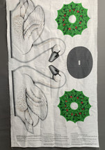 Cranston Print Works A Wildlife Christmas Wild Swan Centerpiece Fabric Panel VIP - £6.18 GBP