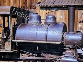 1959 Knotts Berry Farm Old Betsy Locomotive California Kodachrome 35mm Slide - £4.27 GBP