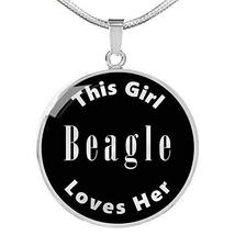 Beagle v2s - Luxury Necklace Lover Owner Mom Gifts - £31.41 GBP