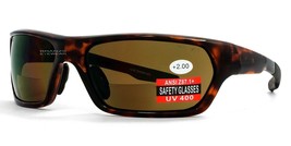 Sun Reader Magnifying Sunglasses Safety Bifocal Lenses Reading Glasses A... - $11.83+