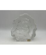 Mats Jonasson Sweden Crystal 6 3/4" Lion Art Glass Sculpture - $69.99