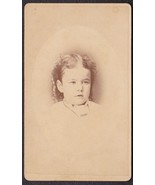 Louise Keith CDV Carte de Visite Photo of Pretty Little Girl - Marshfiel... - £14.03 GBP