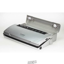 Caso Design-All-in-One Food VacSealer 9.8&quot;Lx15.4&quot;Dx3.5&quot;H Adjustable Vacuum Level - £288.55 GBP