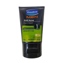 Vaseline Men Facial Foam Anti-Acne Face Wash Reduce Bacteria 3 x 100 g. - $69.78