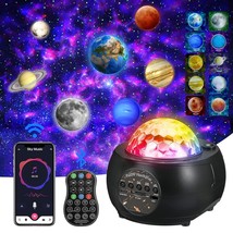 Galaxy Projector, Star Projector for Bedroom, Planet Night Lights Projector with - £51.10 GBP