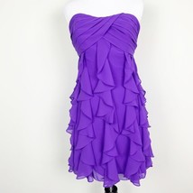 Purple Davids Bridal Size 6 Strapless Bridesmaid/Prom Dress - £15.94 GBP