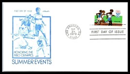 1979 US FDC Cover -1980 Olympics Summer Events, Running, Los Angeles, CA C1 - £2.16 GBP