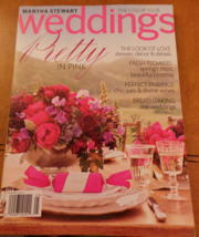 Martha Stewart Weddings #52 Pretty in Pink; The Color issue; Gowns Sprin... - £15.95 GBP