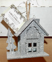 Cottage Ornaments You Choose Color Use As Embellishments Glitter Houses ... - $3.27 CAD