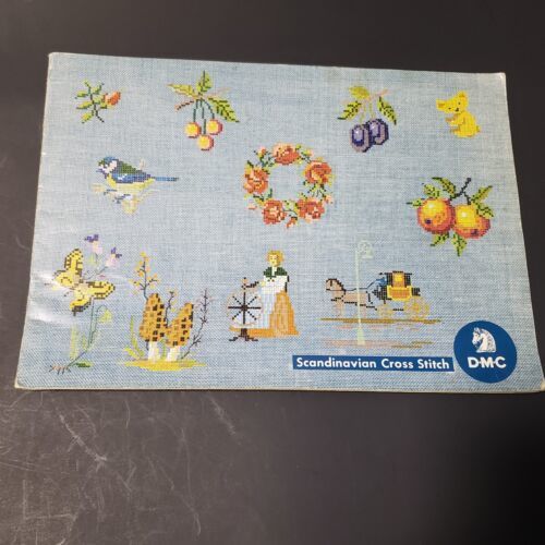 DMC Scandinavian Cross Stitch 8131-2 Vintage - $4.64