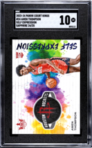 Amen Thompson SGC 10 2023-24 Panini Court Kings /25 Self Expression RC Rockets - £130.15 GBP