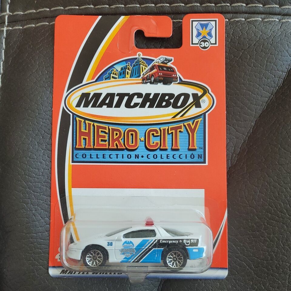 Primary image for MATCHBOX MOC HERO CITY 2003 #30 CHEVROLET CHEVY CAMARO Z-28 POLICE CAR 97726