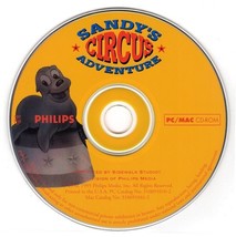 Sandy&#39;s Circus Adventure (Ages 3-7) (CD, 1995) for Win/Mac - NEW CD in SLEEVE - £3.91 GBP