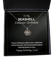 Necklace Birthday Present For Seashell Collector Girlfriend - Jewelry Crown  - £40.25 GBP