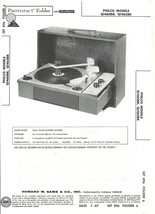 Sams Photofact - Set 896 - Folder 6 - Jul 1967 - Philco Models Q1460BR, Q1462BK - £17.18 GBP