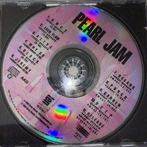 Ten by Pearl Jam (CD, Aug-1991, Epic Associated) Missing Inlay - $5.59