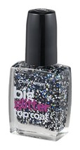 Sally Hansen Treatment Big Glitter Top Coat Nail Color 130 Meteor Light - $7.91