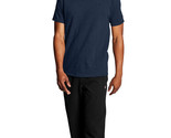 Champion Mens Classic V-Neck Tee, Embroidered C Logo Navy-Small - $12.99