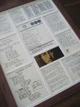 John Lennon original handwritten lyrics display framed montage - £110.71 GBP