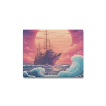 &quot;Pastel Skies&quot;: Frame Canvas Print 11X14 inch Wall Art Home Decor Painting  - £28.60 GBP