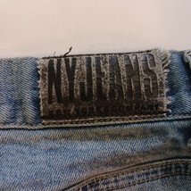 New York Jeans High Rise Women's Blue Jeans Size 16 Average Measured 34x26 image 4