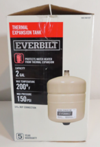 Everbilt 2 Gal. Thermal Expansion Tank for Water Heater NEW OPEN BOX EF-TET-2T - $24.70