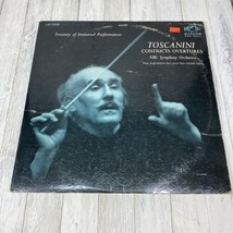 Toscanini Conducts Overtures 2 LP NBC Orch RCA LM-7026 Vinyl - £7.65 GBP