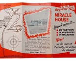 Vintage Tourist Brochure 1950s MIRACLE HOUSE Manitou Springs Colorado - $7.97