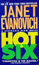 Hot Six (A Stephanie Plum Novel) by Janet Evanovich / 2001 Mystery Paper... - £0.88 GBP