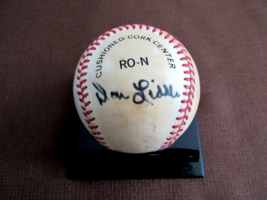 Don Liddle 1954 Wsc New York Giants Signed Auto Vintage Game Used Baseball Jsa - £155.74 GBP